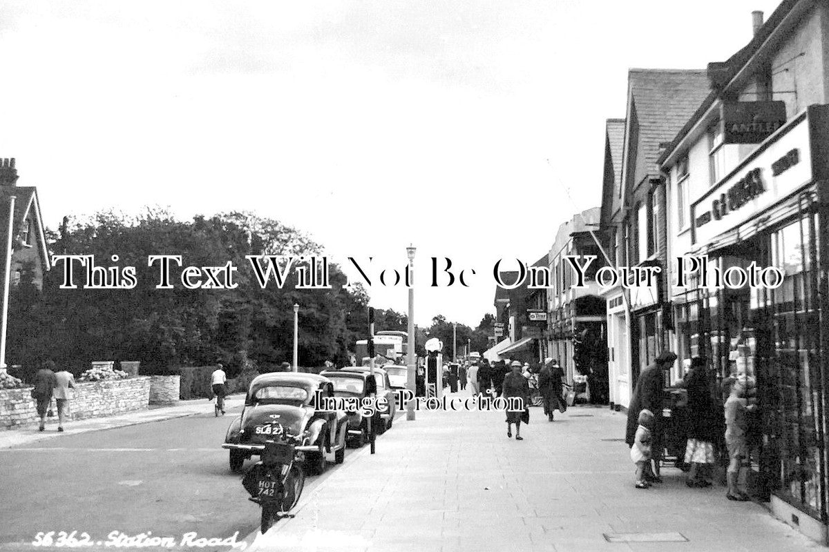 HA 4463 - Station Road, New Milton, Hampshire c1938