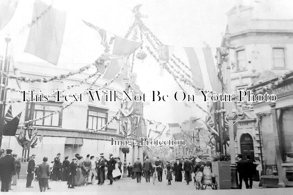HA 4484 - Decorated Street, Southsea, Hampshire c1908