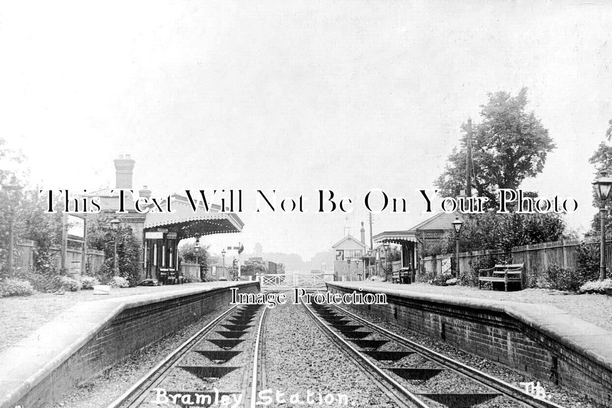 HA 4549 - Bramley Railway Station, Hampshire