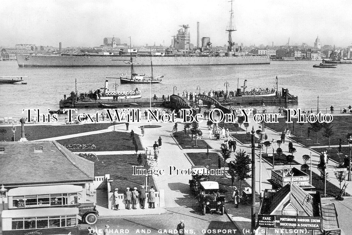 HA 4582 - The Hard & Gardens, Gosport, Hampshire