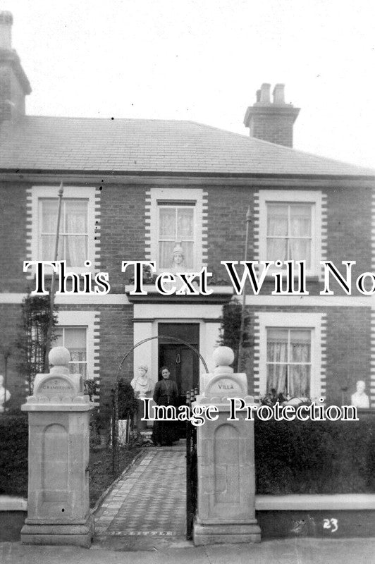 HA 4618 - Cranston Villa, Oxford Road, Bournemouth, Hampshire c1911