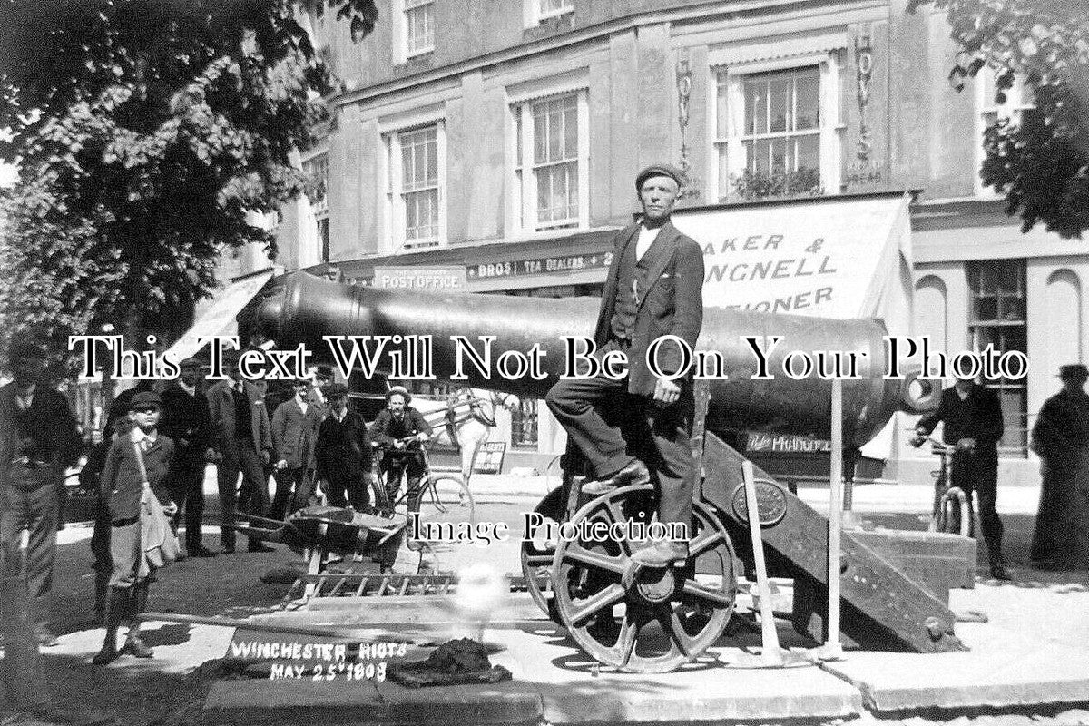 HA 4634 - Winchester Riots, Hampshire 1908