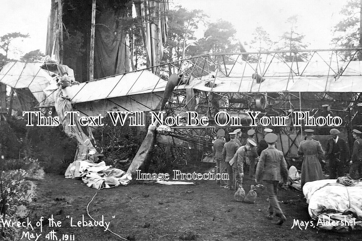 HA 4635 - Wreck Of The Lebaudy Airship, Farnborough, Hampshire