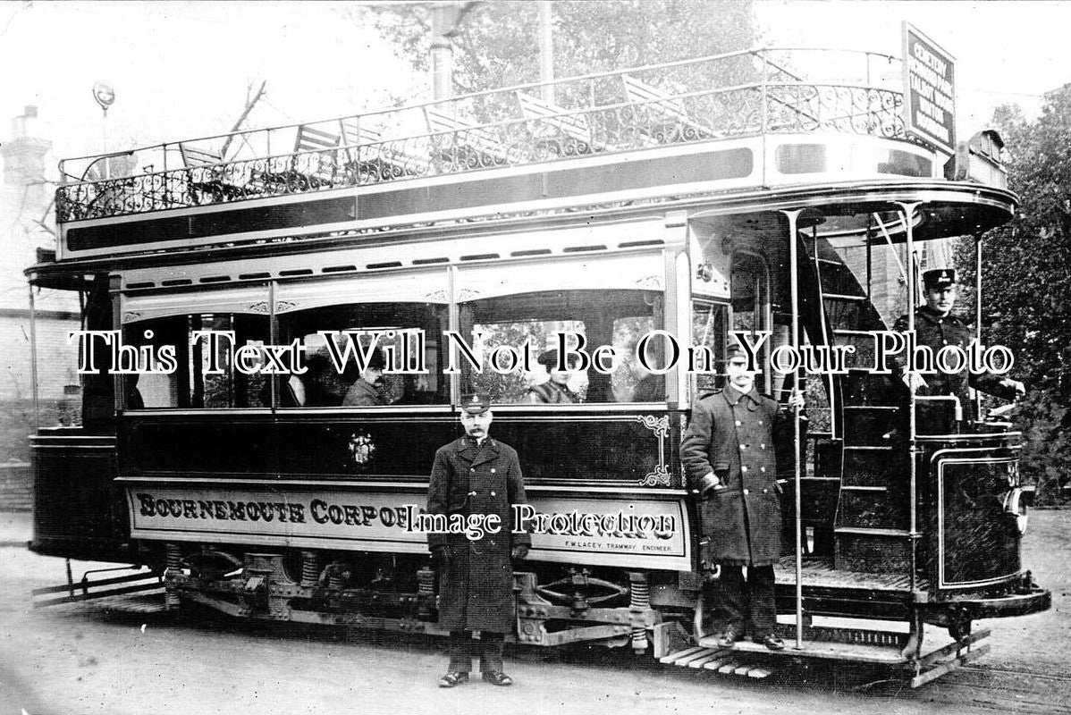 HA 4651 - Bournemouth Corporation Tramways Tram Car, Hampshire