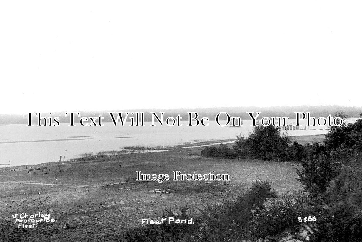HA 4662 - Fleet Pond, Fleet, Hampshire c1914