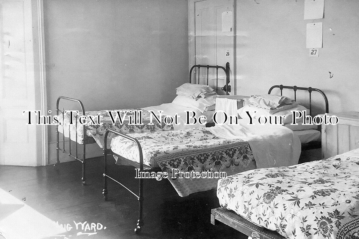 HA 4682 - Netley War Hospital Ward, Southampton, Hampshire c1915 WW1