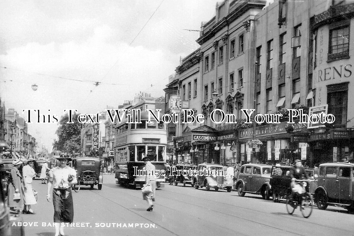 HA 4690 - Above Bar Street, Southampton, Hampshire c1937