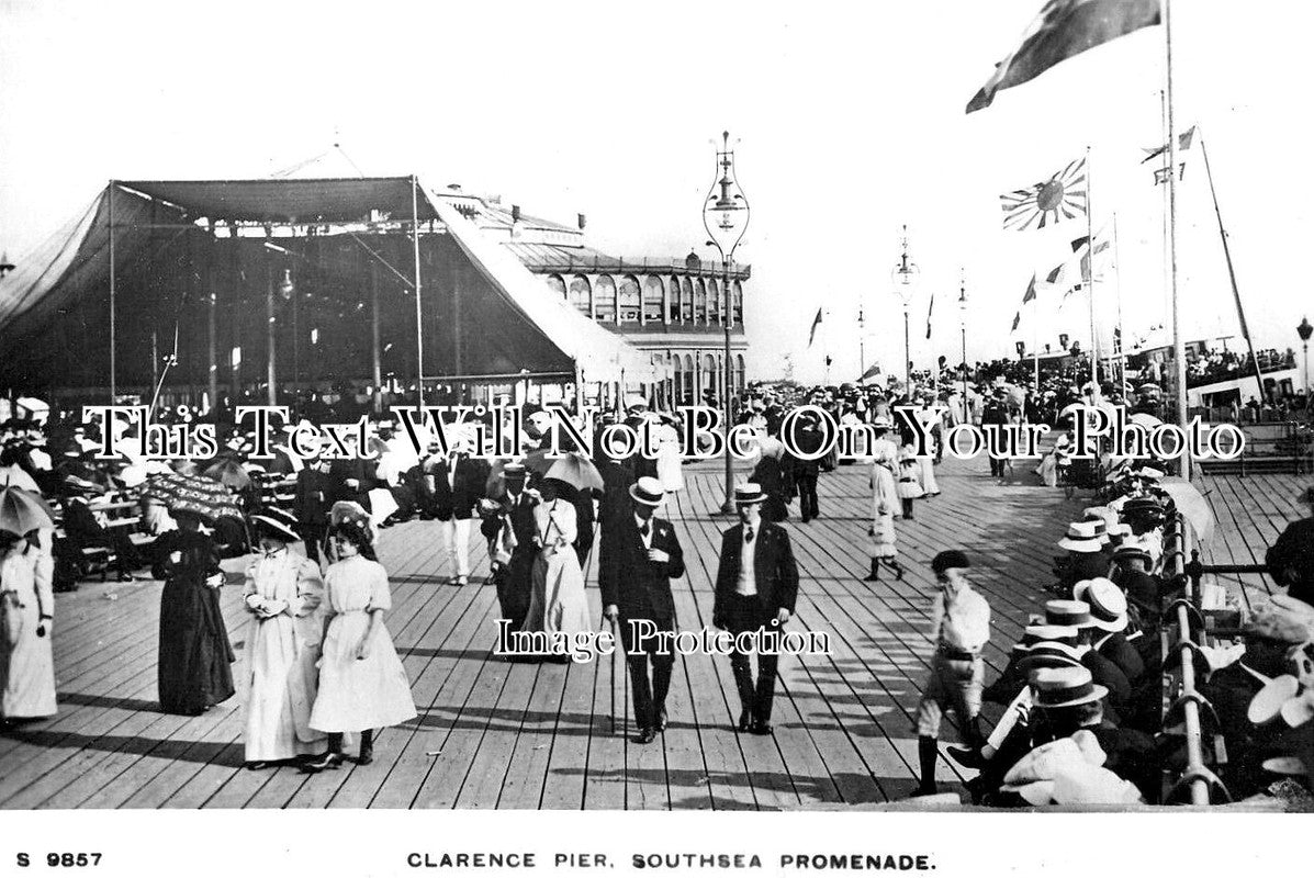 HA 4740 - Clarence Pier, Southsea Promenade, Hampshire