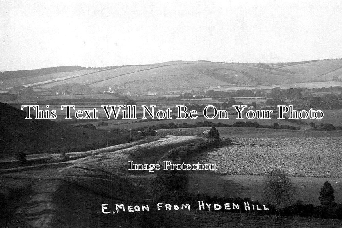 HA 4796 - East Meon From Hyden Hill, Hampshire