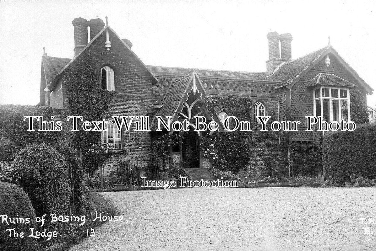 HA 4825 - Ruins Of Basing House, The Lodge, Hampshire