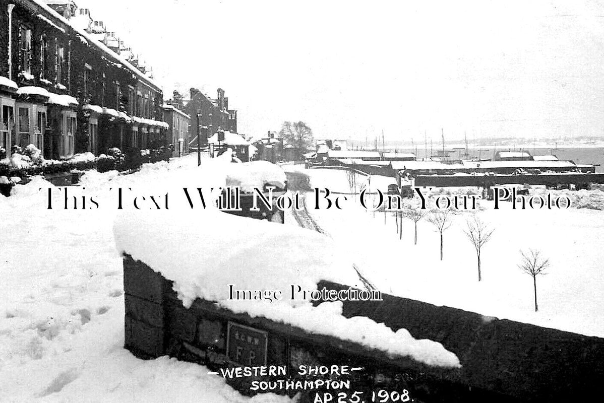 HA 4884 - Western Shore, Southampton, Hampshire 1908