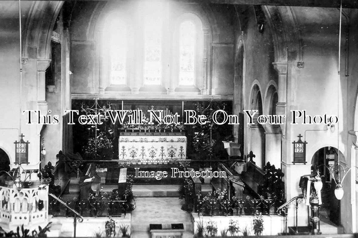 HA 4899 - St James Church Interior, Emsworth, Hampshire