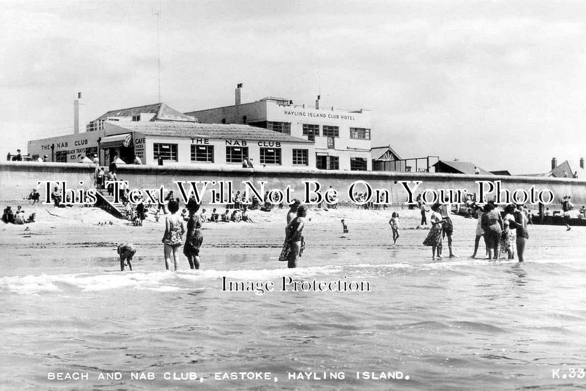 HA 4911 - Beach & Nab Club, Eastoke, Hayling Island, Hampshire
