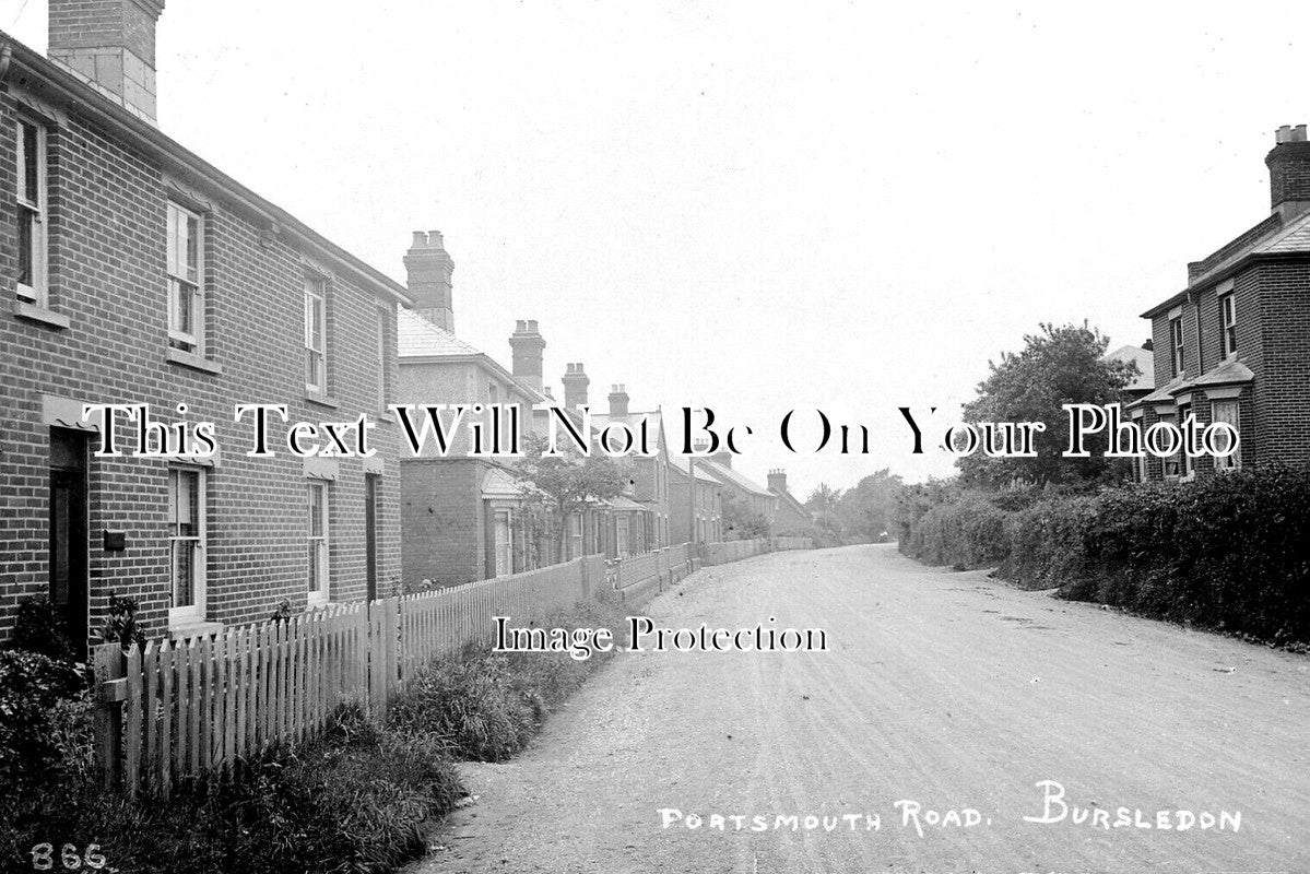 HA 4931 - Portsmouth Road, Bursledon, Hampshire c1912