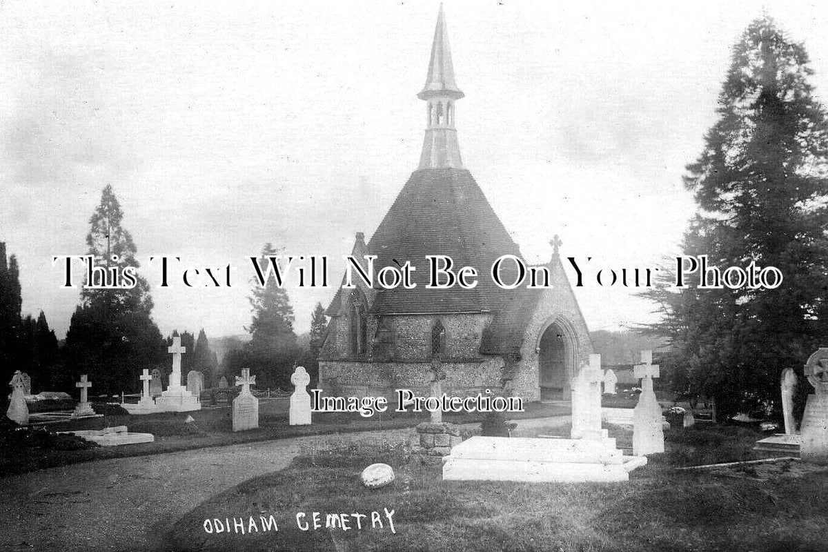 HA 4936 - Odiham Cemetery, Hampshire c1906