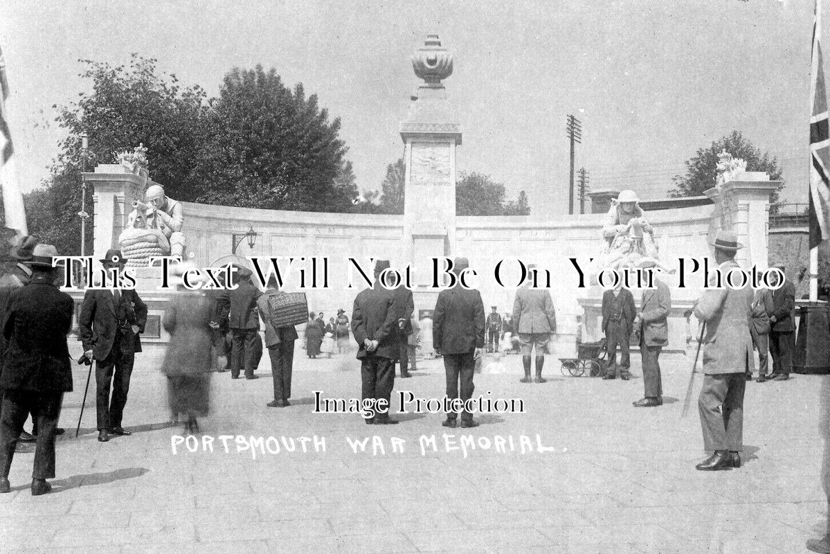HA 4958 - Portsmouth War Memorial, Hampshire