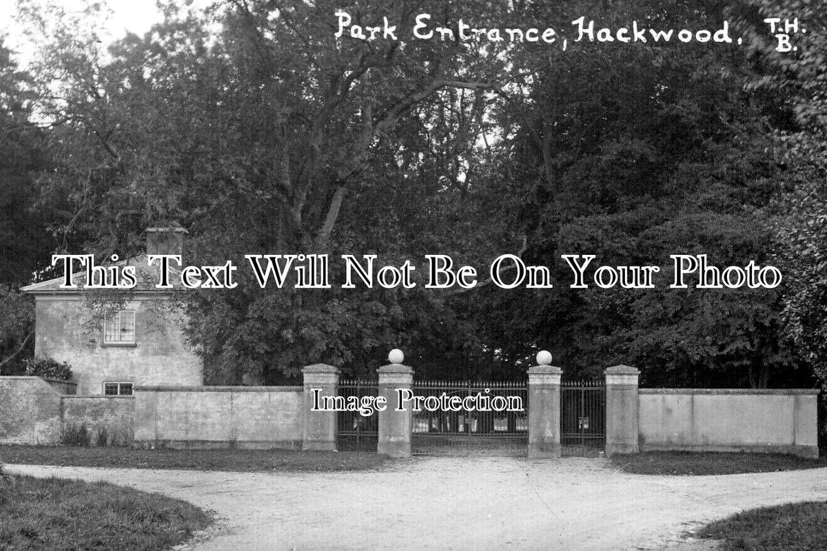 HA 4968 - Park Entrance, Hackwood House, Basingstoke, Hampshire c1914