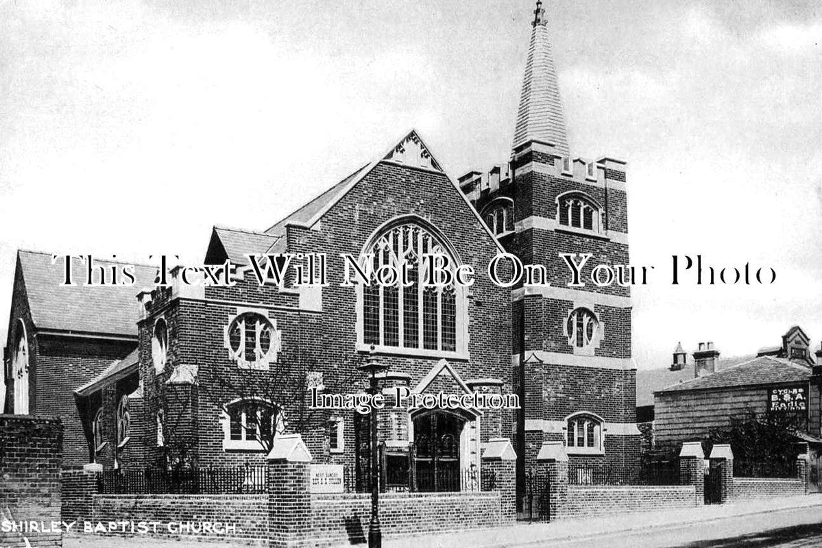 HA 4997 - Shirley Baptist Church, Southampton, Hampshire c1916