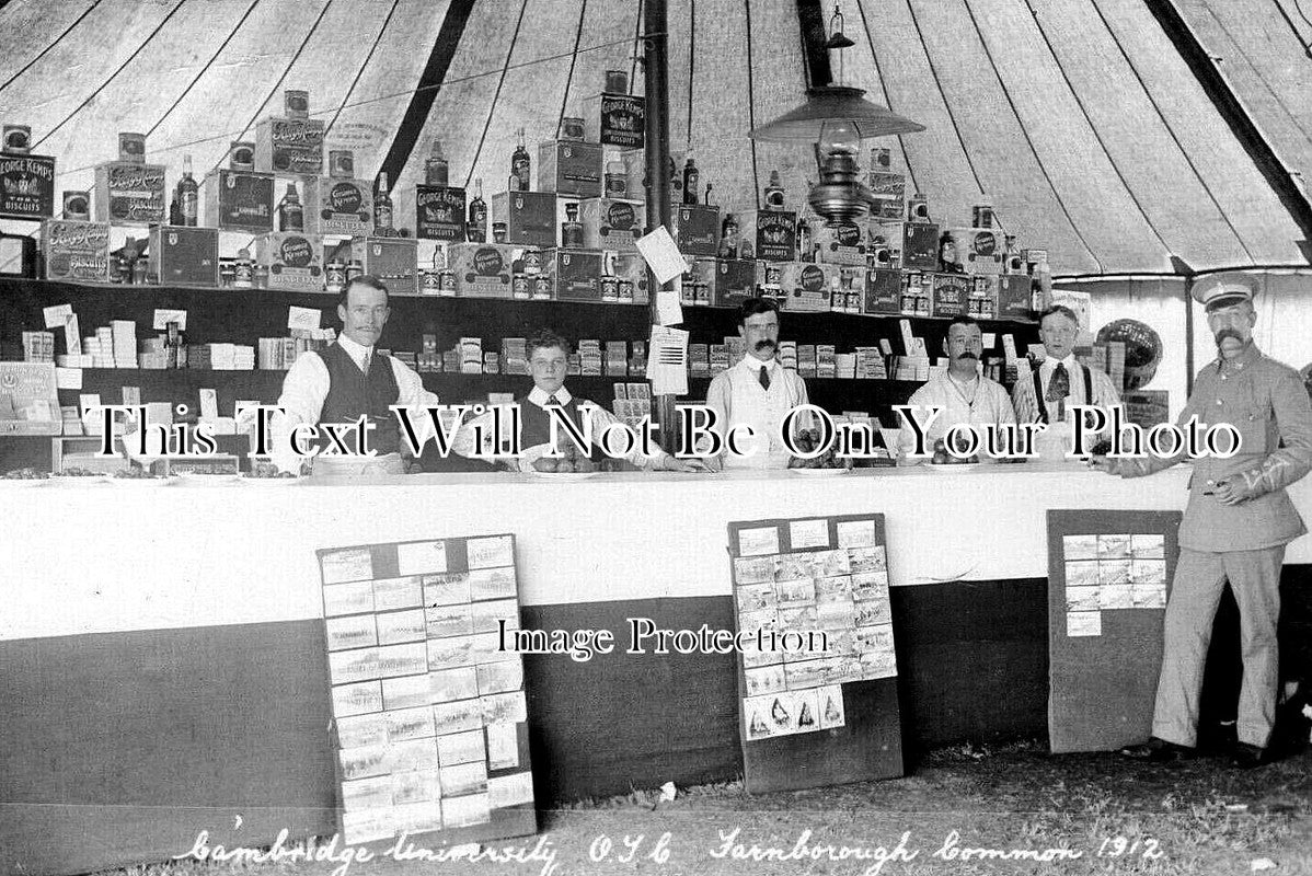 HA 5001 - Farnborough Common Military OTC Camp, Hampshire 1912