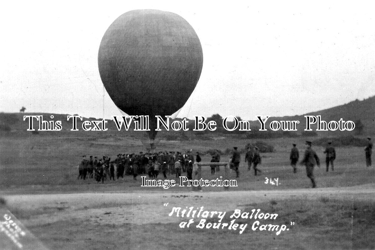 HA 5006 - Military Hot Air Balloon, Bourley Military Camp, Aldershot