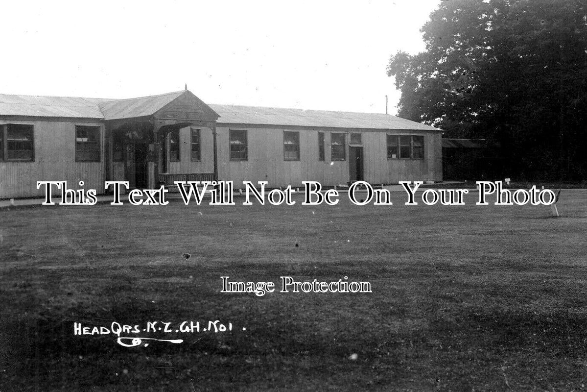 HA 5021 - New Zealand General Hospital Headquarters, Brockenhurst WW1