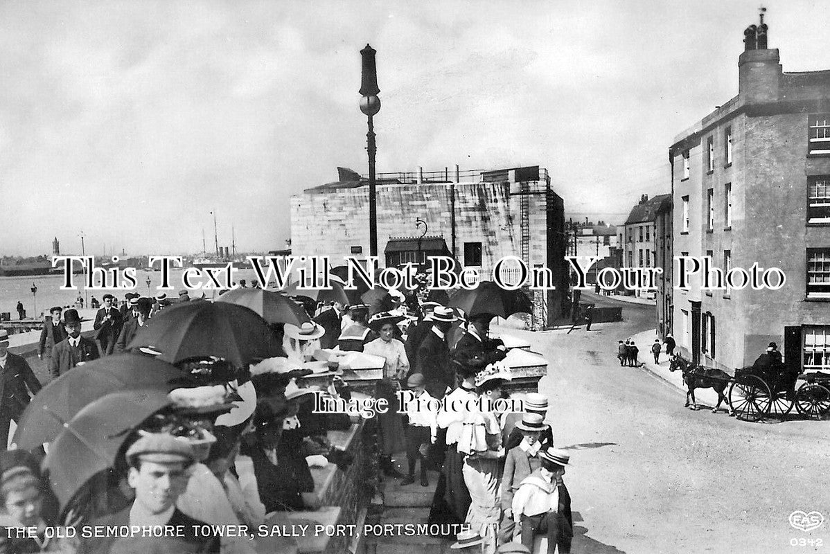 HA 5027 - The Old Semophore Tower, Sally Port, Portsmouth, Hampshire
