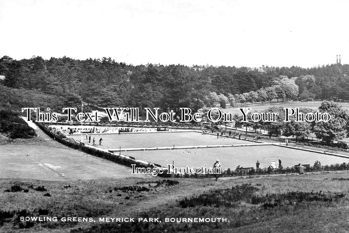 HA 5041 - Bowling Greens, Meyrick Park, Bournemouth, Hampshire