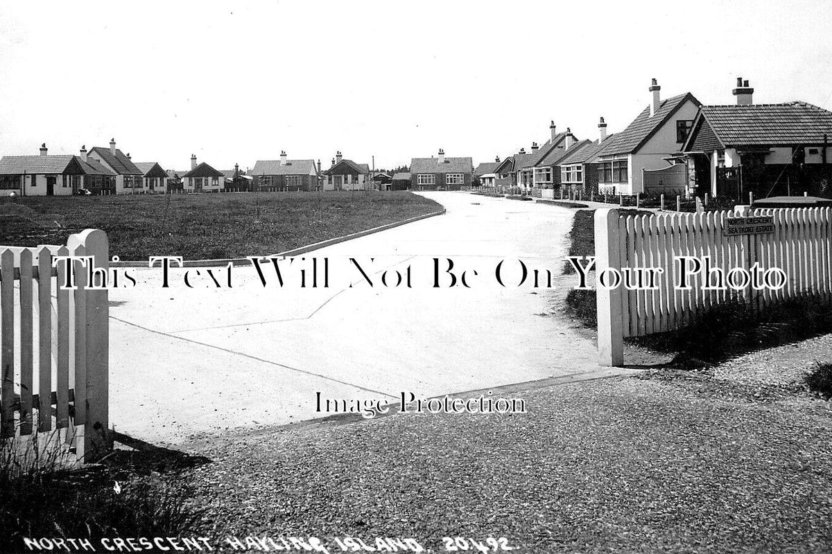 HA 5067 - North Crescent, Hayling Island, Hampshire c1939
