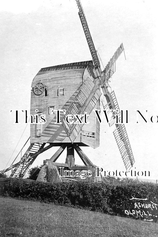 HA 5076 - Ashurst Mill Windmill, Hampshire