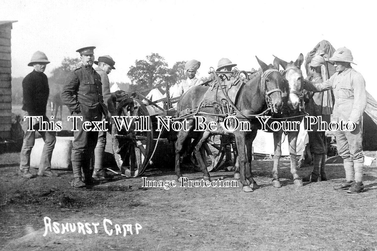 HA 5079 - Ashurst Military Camp, Hampshire