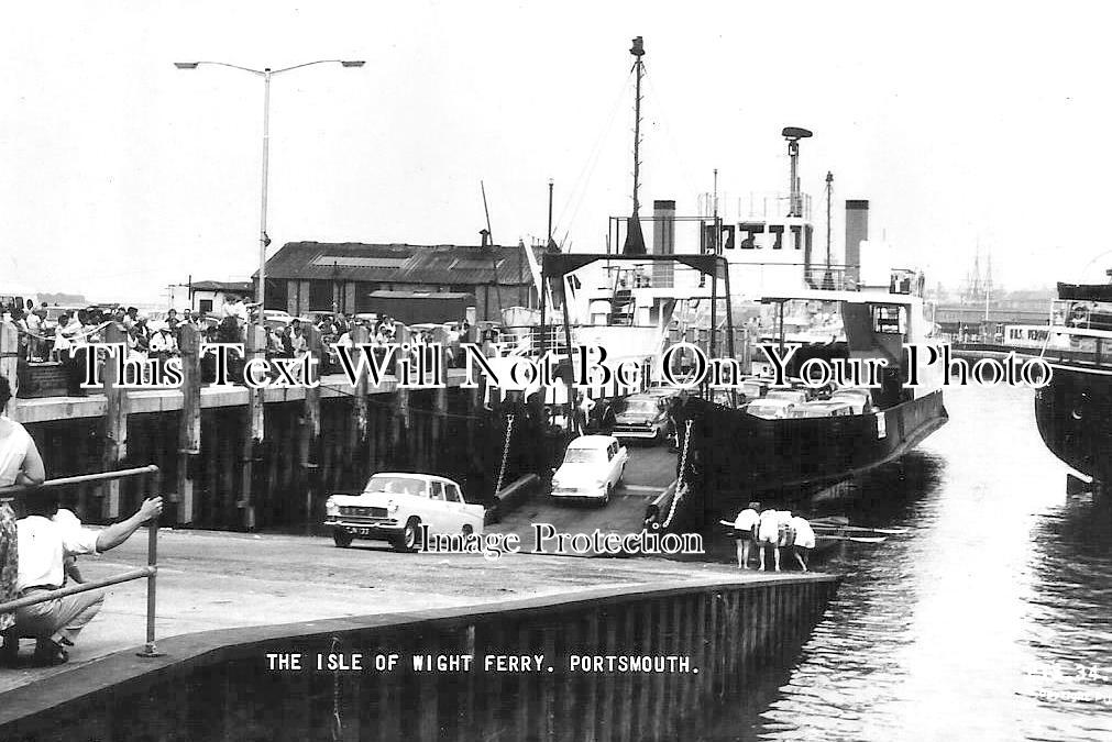 HA 5114 - The Isle Of Wight Ferry, Portsmouth, Hampshire