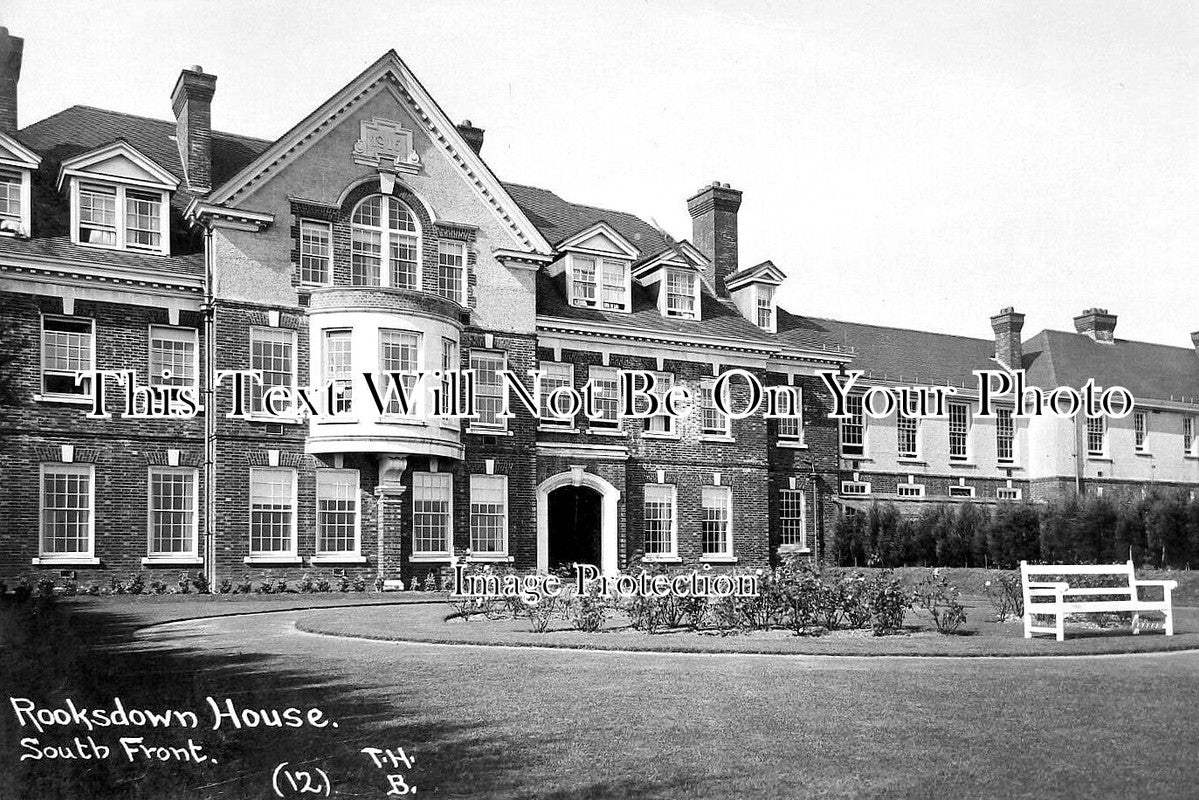 HA 5174 - Rooksdown House South Front, Basingstoke, Hampshire