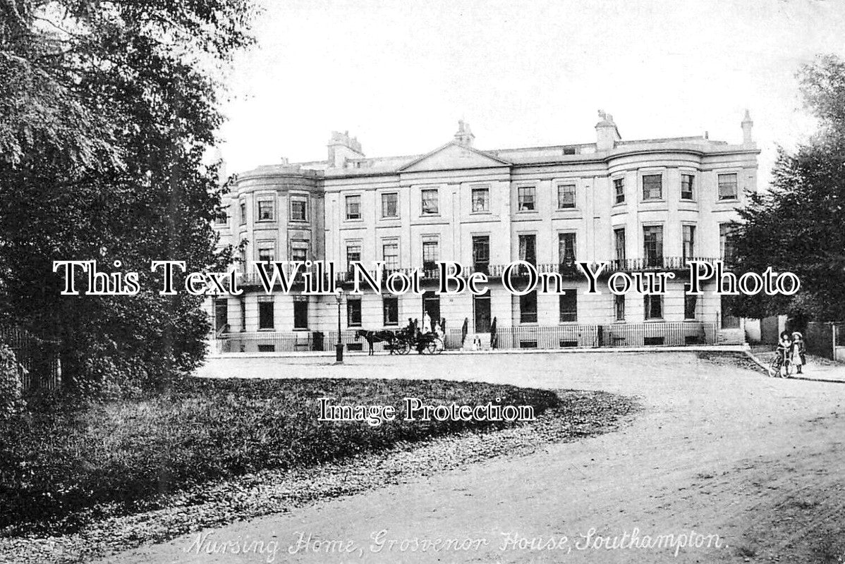 HA 5181 - Nursing Home, Grosvenor House, Southampton, Hampshire c1915