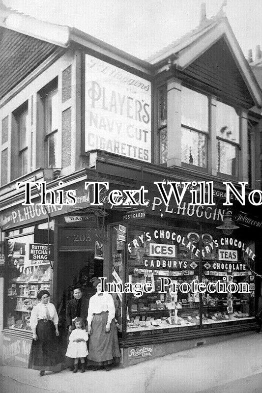 HA 5182 - PL Huggin Shop, Waldegrave Road, Brighton c1910