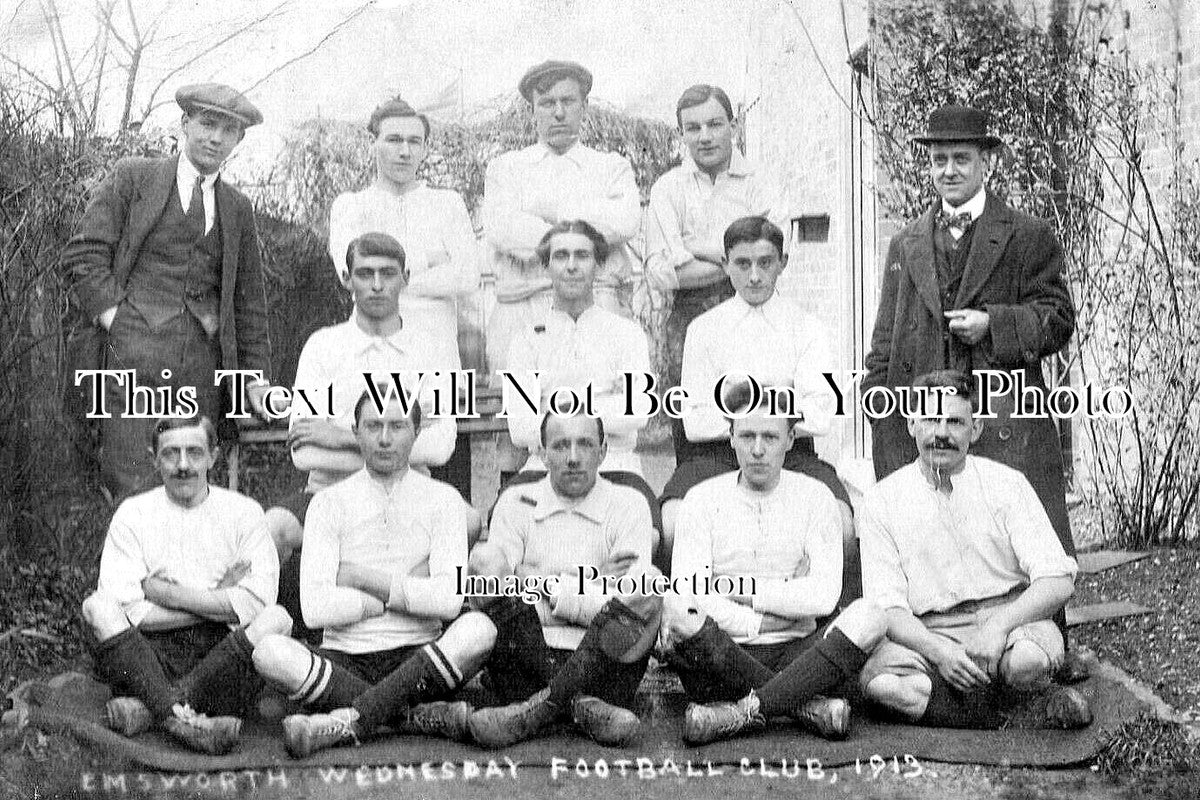 HA 5314 - Emsworth Wednesday Football Club Team, Hampshire c1913