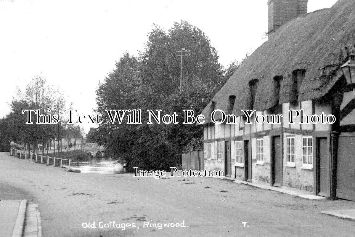HA 5393 - Old Cottages, Ringwood, Hampshire