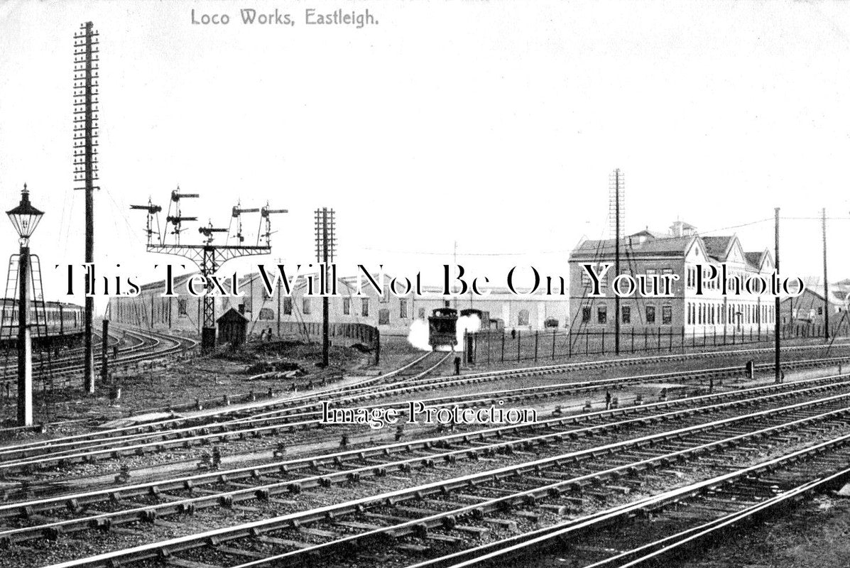 HA 5410 - Loco Works, Eastleigh, Hampshire c1913