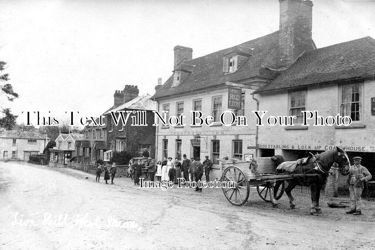 HA 5427 - The Red Lion Inn Pub, Meon, Hampshire c1910