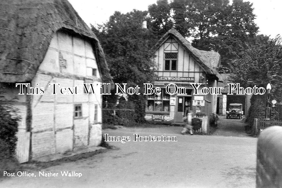 HA 5567 - Nether Wallop Post Office, Hampshire c1936