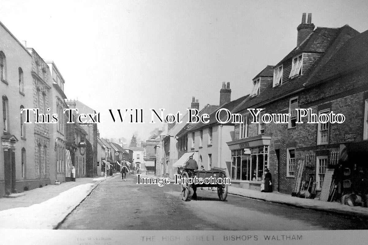 HA 5615 - The High Street, Bishops Waltham, Hampshire c1905