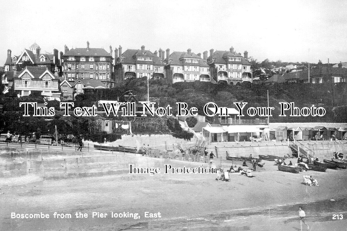 HA 5647 - Boscombe From The Pier, Bournemouth, Hampshire