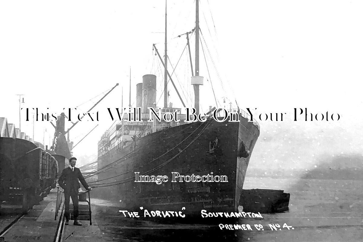 HA 5648 - The Adriatic Ship, Southampton Docks, Hampshire