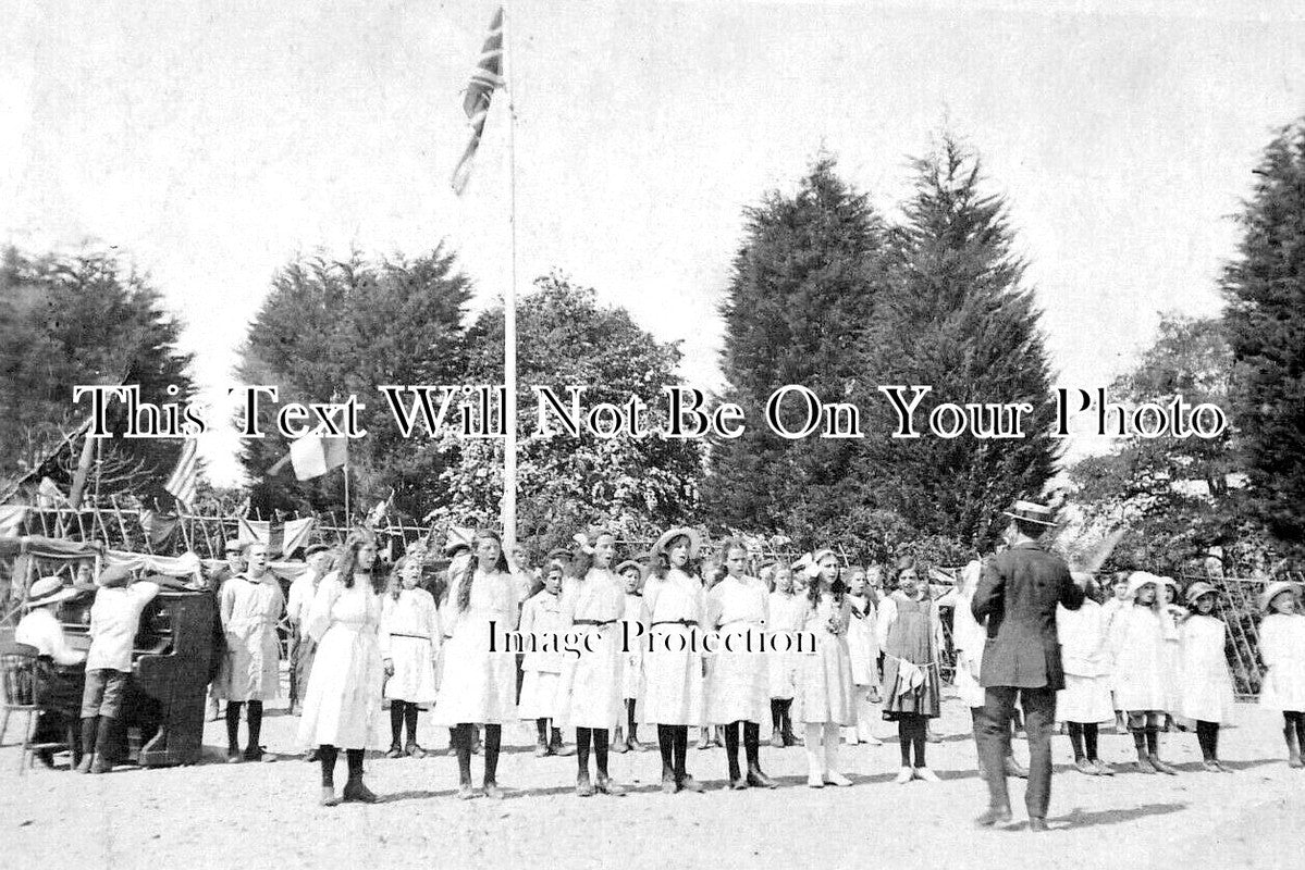 HA 5651 - Denmead School Children, Hampshire c1920
