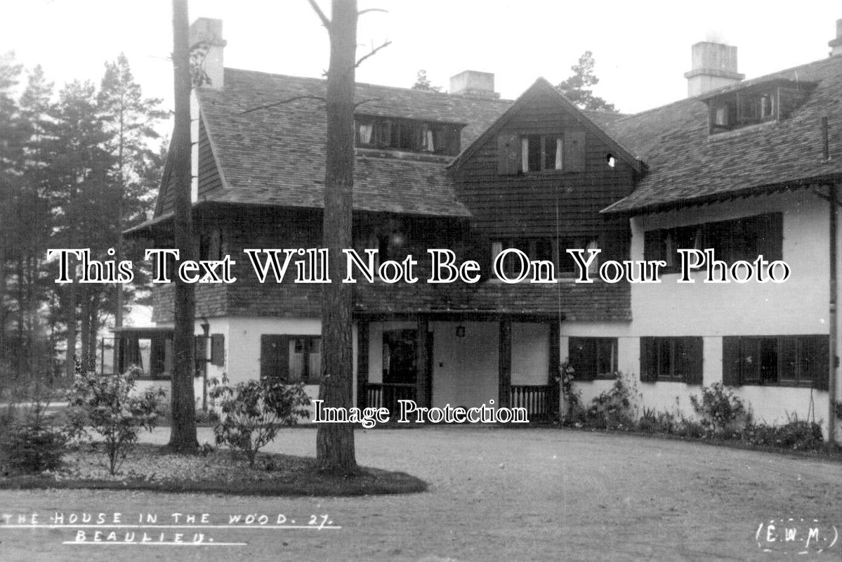 HA 5669 - THe House In The Wood, Beaulieu, Hampshire