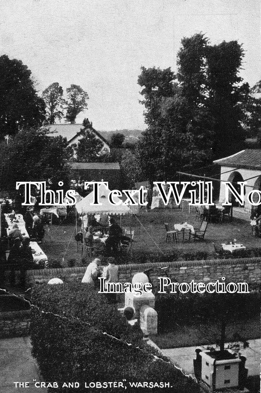 HA 663 - Crab & Lobster Pub Beer Garden, Warsash, Hampshire