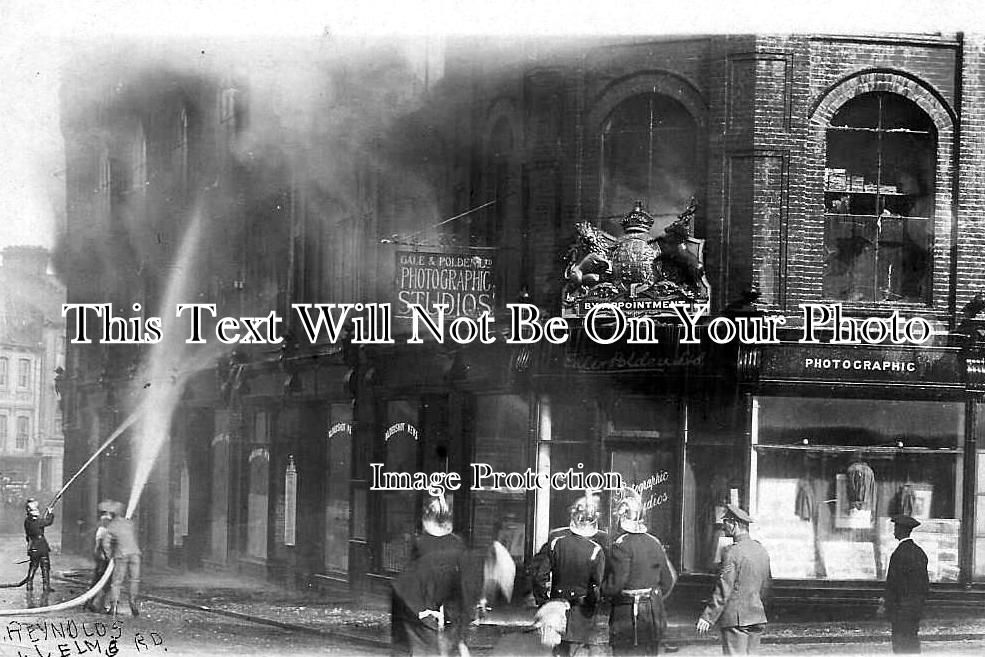 HA 670 - Fire Fighting, Aldershot, Hampshire c1918