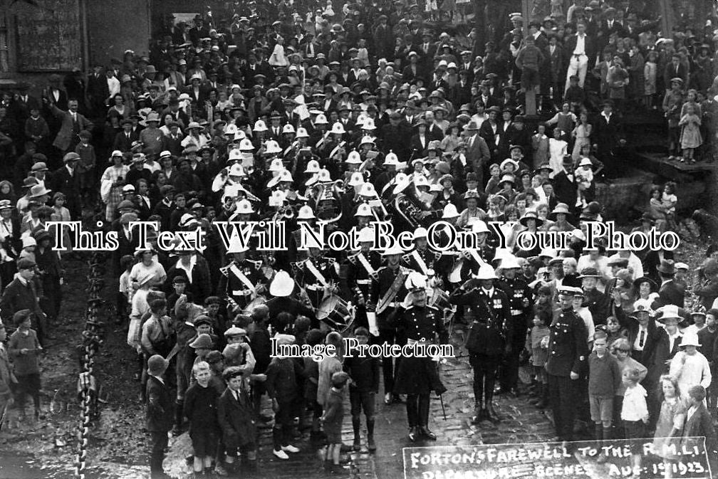 HA 721 - Royal Marines, Forton Barracks, Gosport, Portsmouth, Hampshire c1923