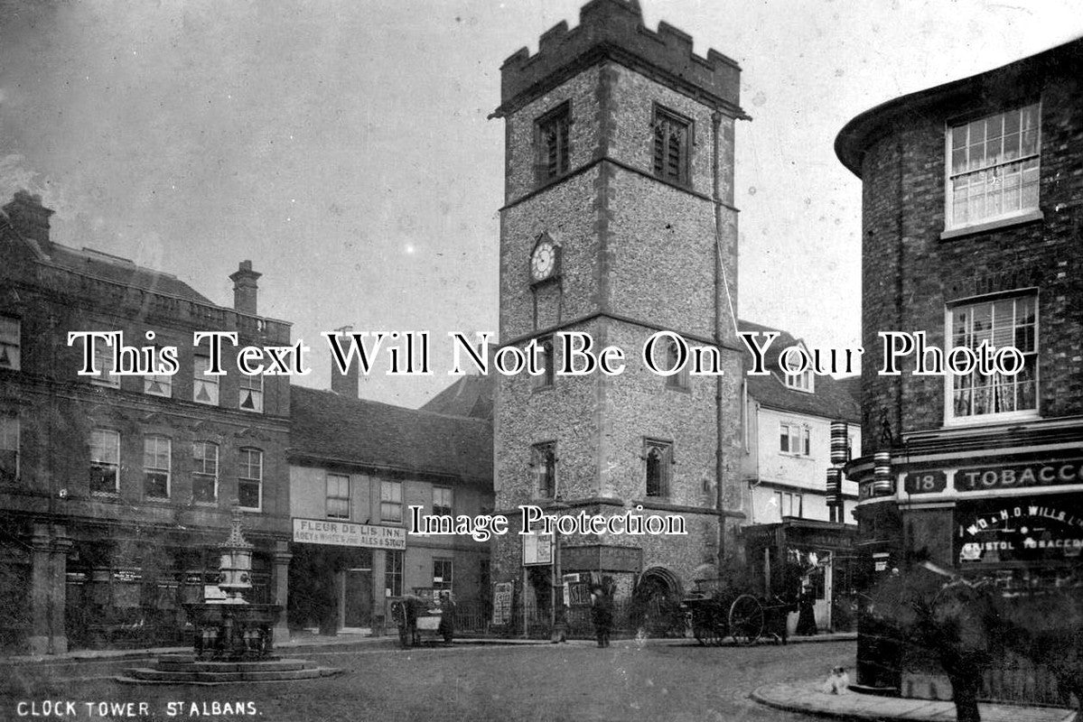 HF 10 - St Albans Clock Tower, Hertfordshire c1919