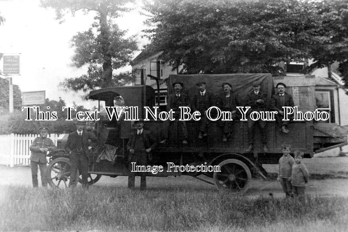 HF 1020 - WW1 Anti Aircraft Lorry, Letchmore Heath, Hertfordshire