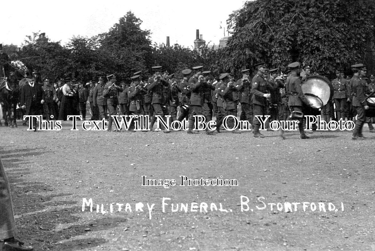 HF 1045 - Military Funeral, Bishops Stortford, Hertfordshire